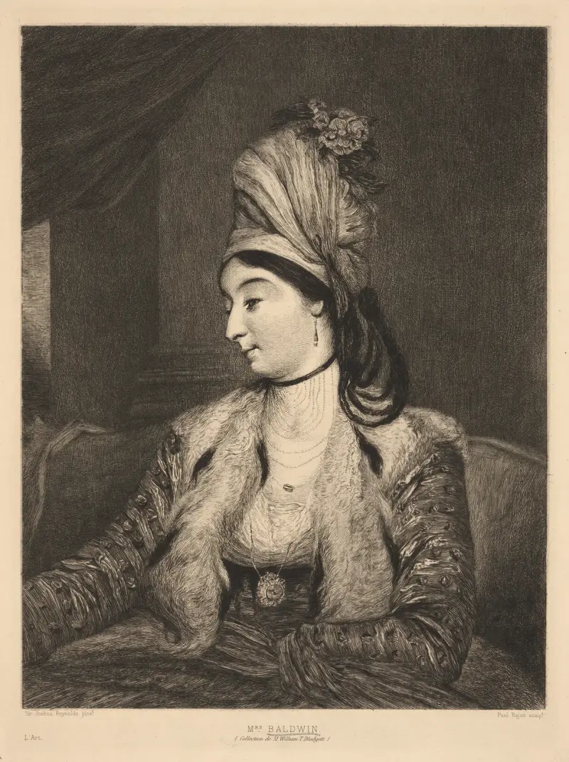 Mrs. Baldwin av Sir Joshua Reynolds