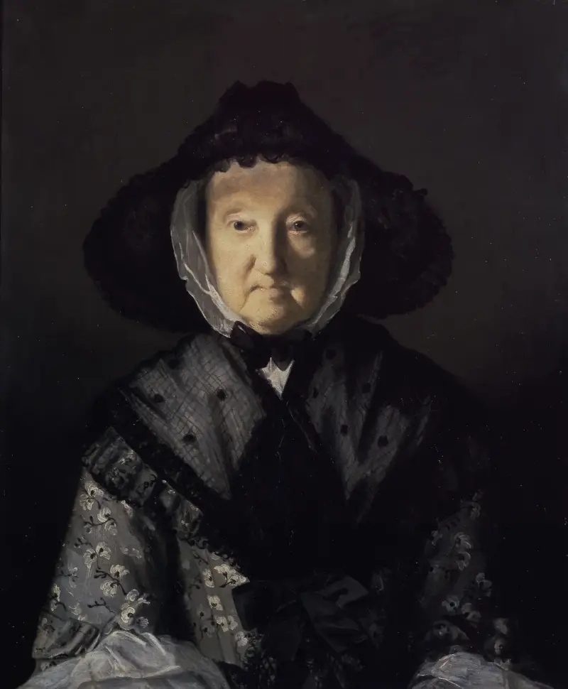 Porträtt av en dam av Sir Joshua Reynolds