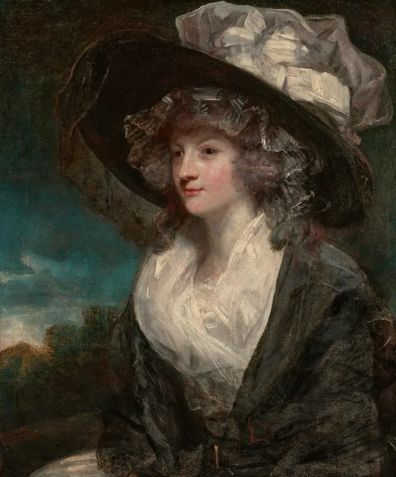 Porträtt av Amelia Hume, senare Lady Farnborough av Sir Joshua Reynolds