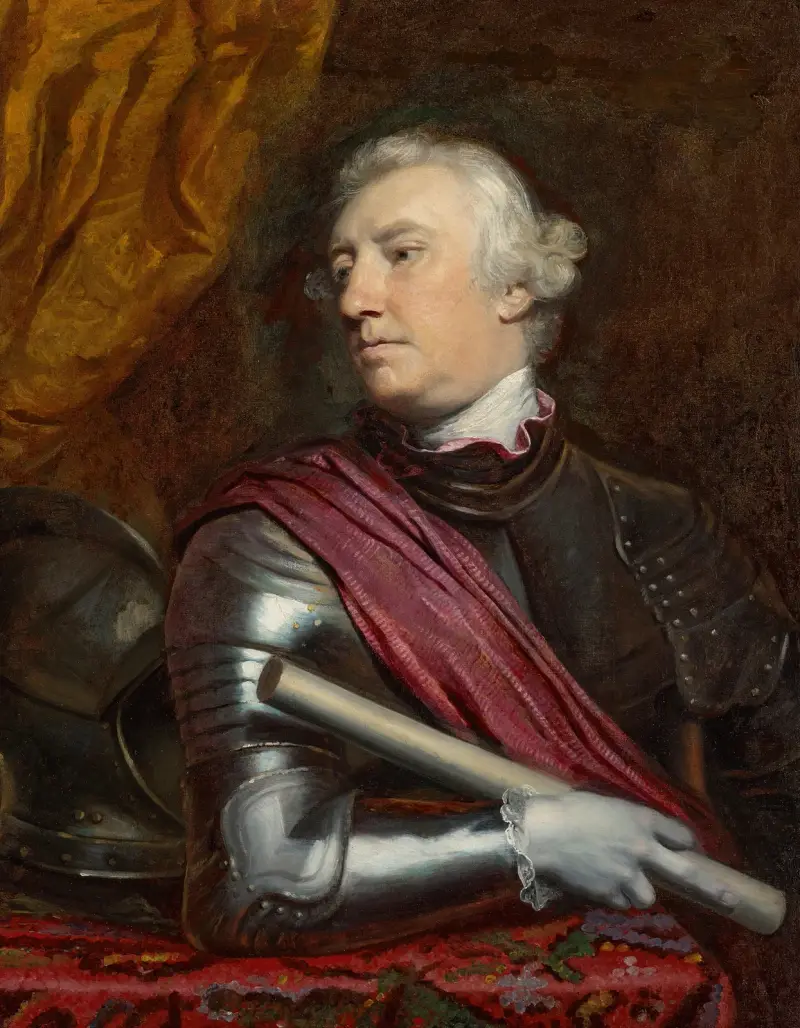 Porträtt av George Townshend, 1:e markis Townshend av Sir Joshua Reynolds