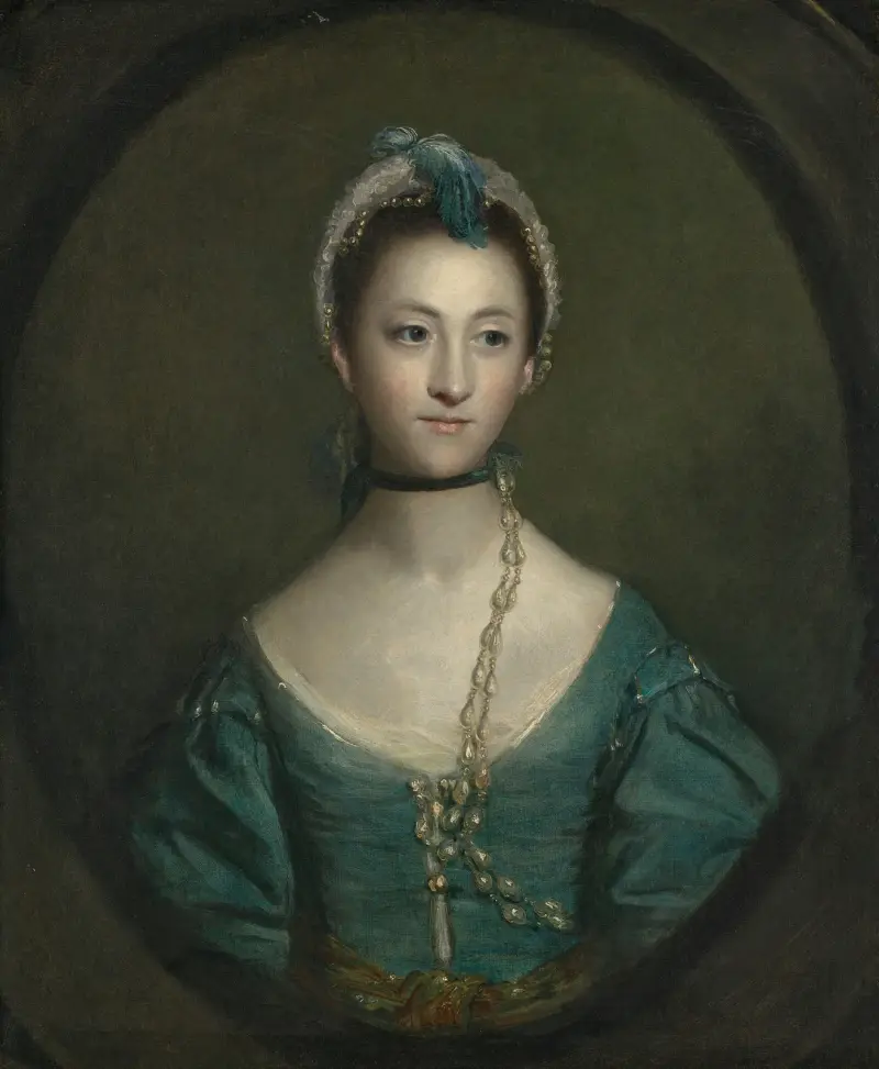 Porträtt av Lady Louisa Augusta Greville (1743–1779) av Sir Joshua Reynolds