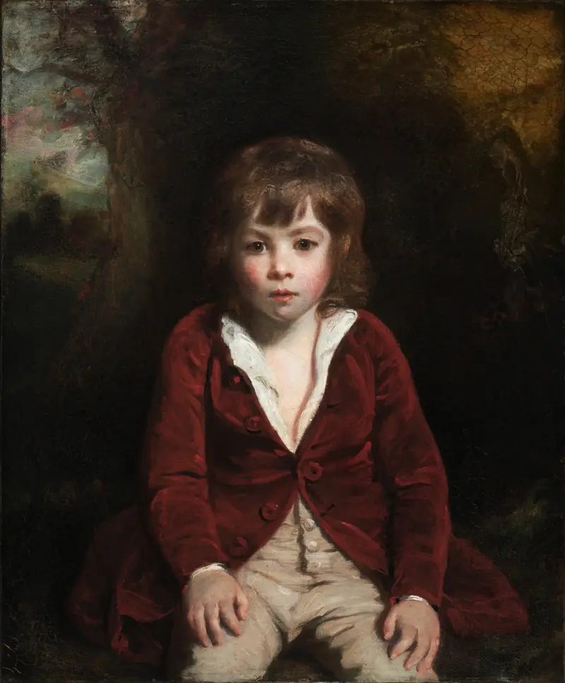 Portrait of Master Bunbury av Sir Joshua Reynolds