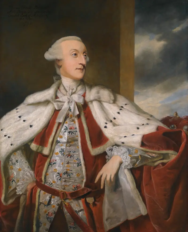 Porträt von Thomas Bruce Brudenell-Bruce, später 1. Earl of Ailesbury von Sir Joshua Reynolds