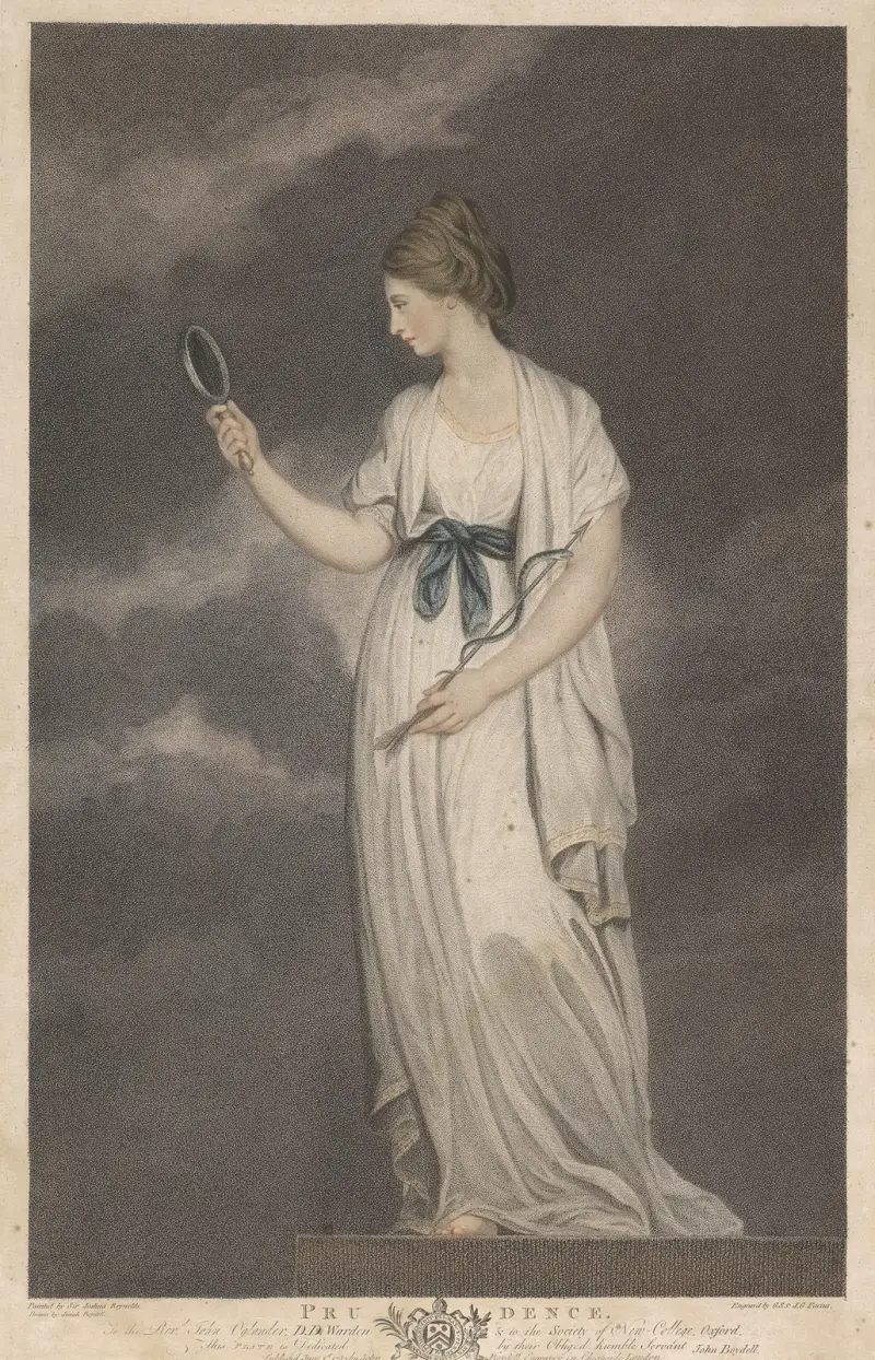 Prudence av Sir Joshua Reynolds