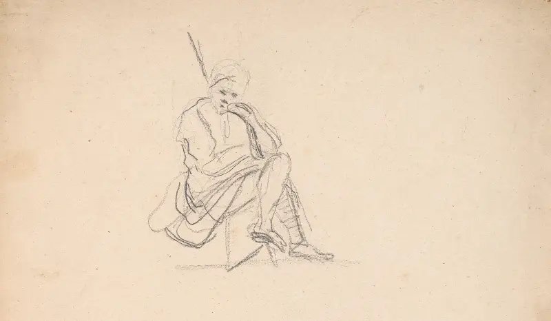 Sittande figur av Sir Joshua Reynolds