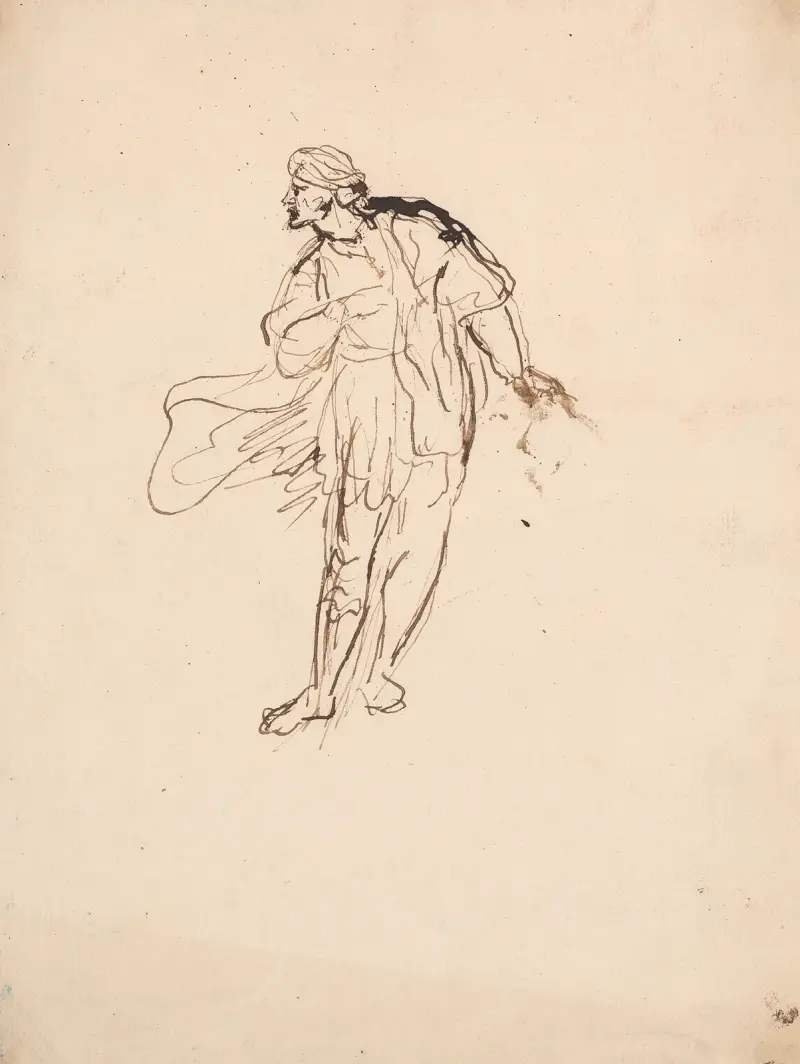 Standing Man av Sir Joshua Reynolds