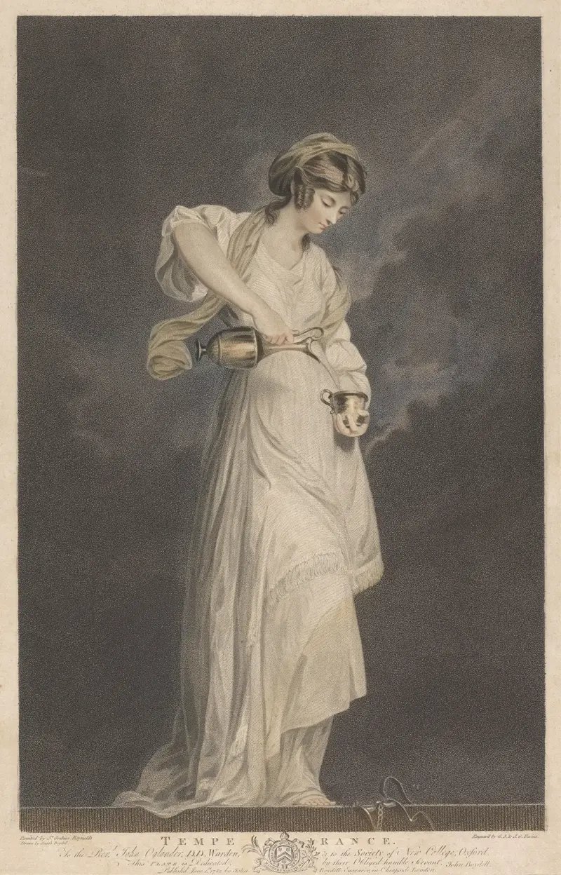 Måttfullhet av Sir Joshua Reynolds