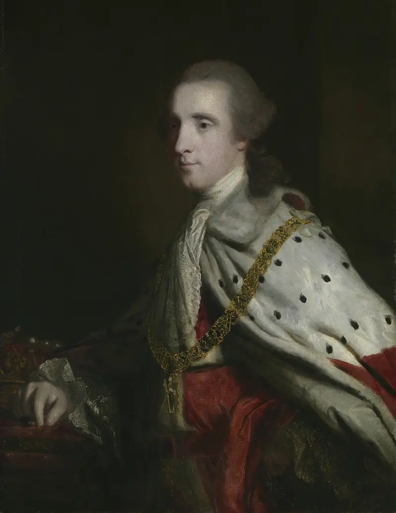 Der 4. Herzog von Queensberry („Old Q“) als Earl of March von Sir Joshua Reynolds