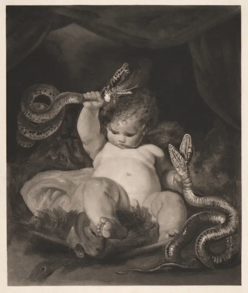 Den unge Herkules av Sir Joshua Reynolds