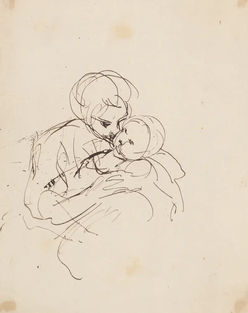 Kvinna och barn av Sir Joshua Reynolds