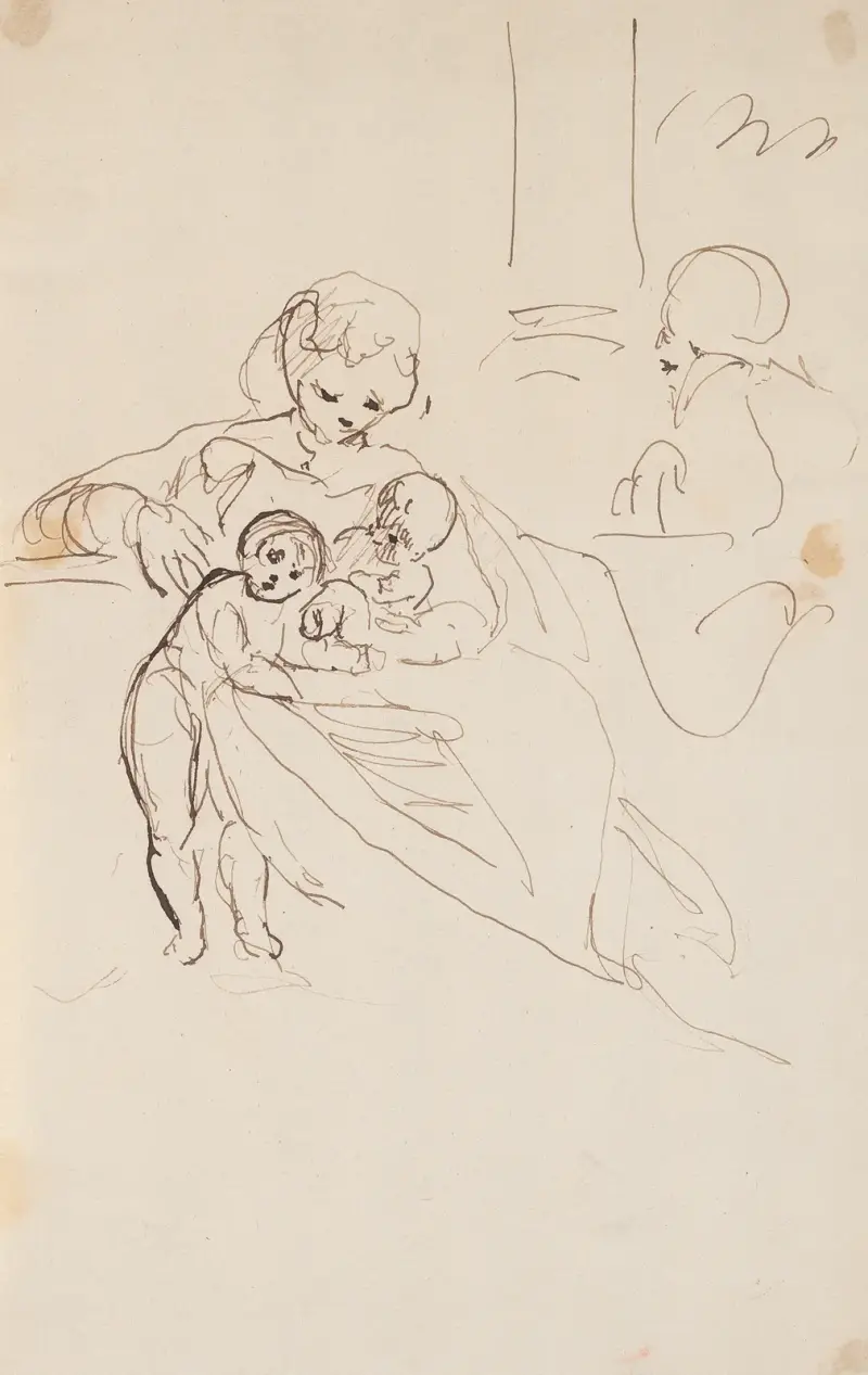 Kvinna och barn av Sir Joshua Reynolds