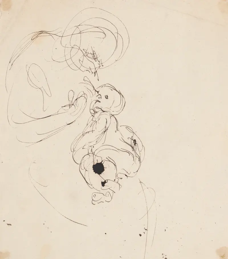 Kvinna och spädbarn av Sir Joshua Reynolds