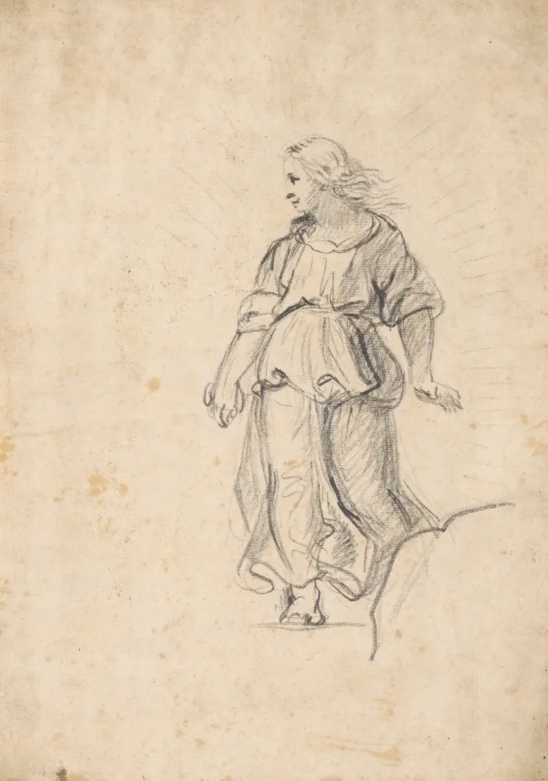 Kvinna som går av Sir Joshua Reynolds