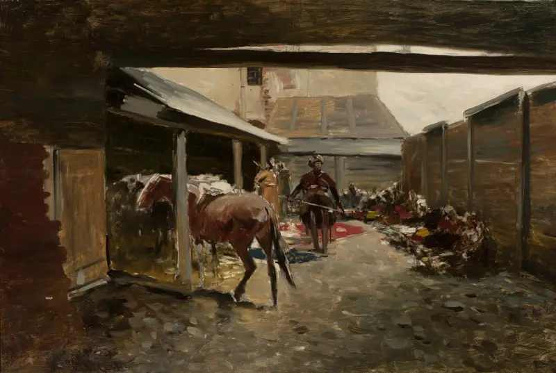 Backyard av Jozef Brandt