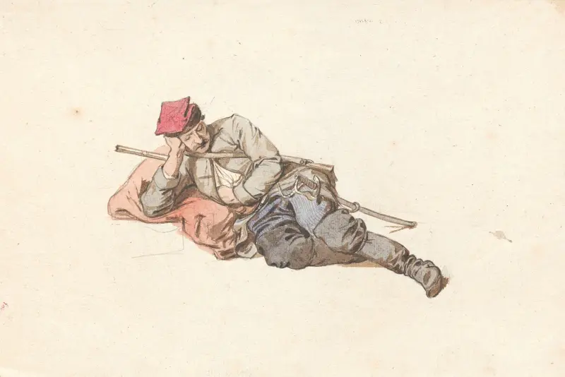 Krakow dweller – insurgent, lying av Jozef Brandt