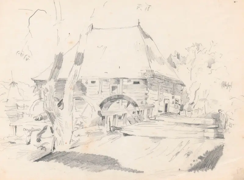 Wassermühle von Jozef Brandt