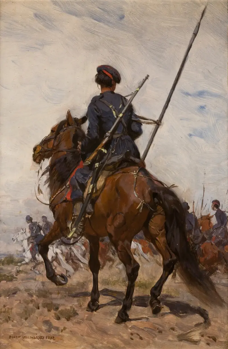 En kosack av Jozef Chelmonski
