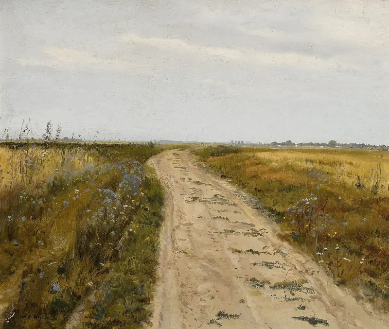 Fältspår av Jozef Chelmonski