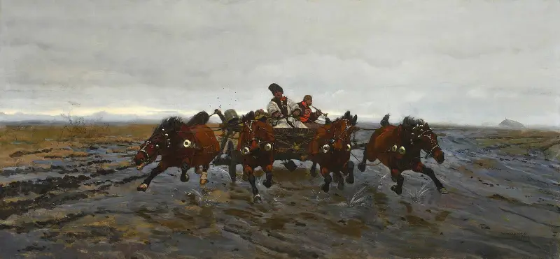 Four-in-hand av Jozef Chelmonski