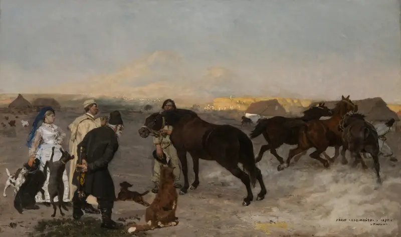 På gården av Jozef Chelmonski
