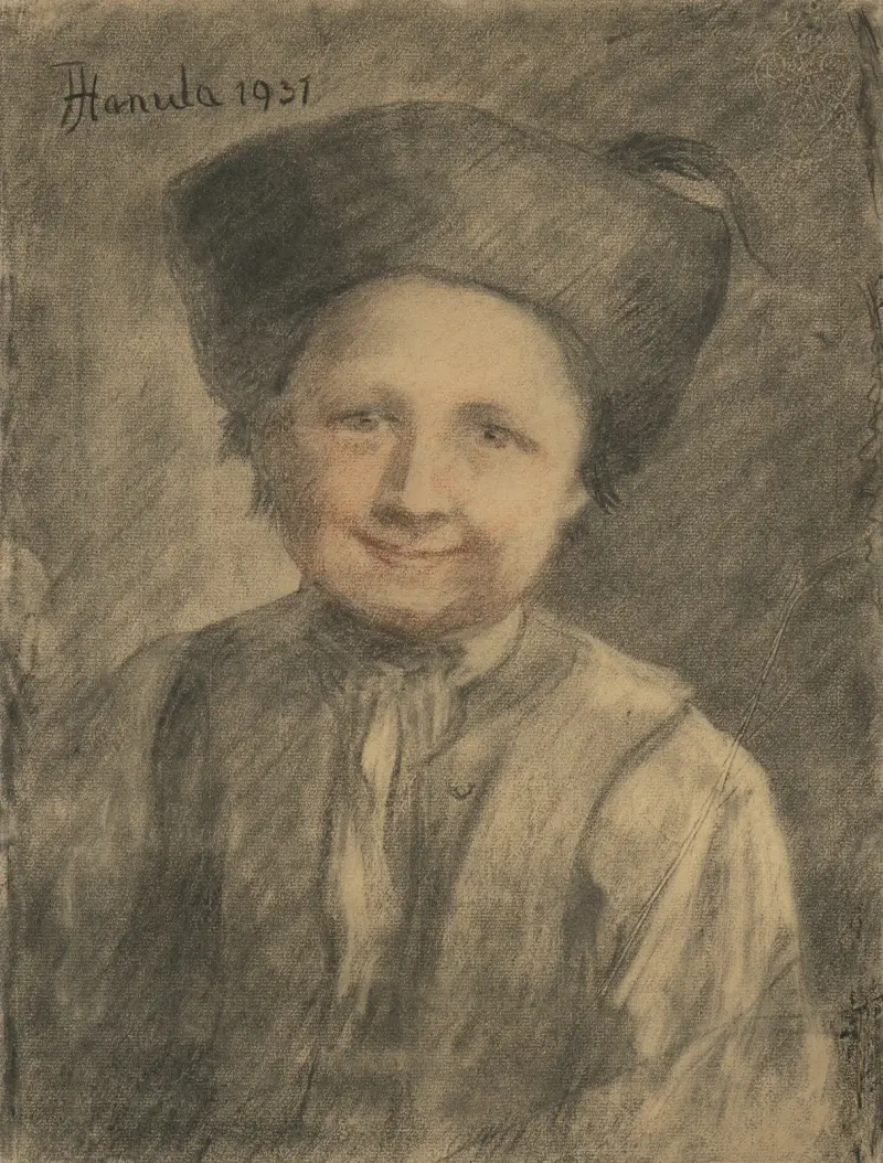 Studie venkovského chlapce, Jozef Hanula