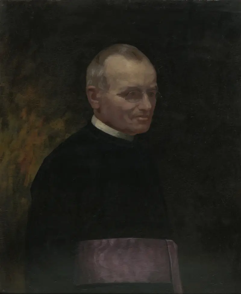 Portrét farára Langa av Jozef Hanula