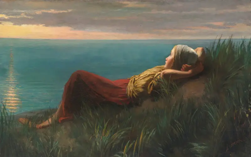 Drömmar (Dolce Far Niente) av Jozef Israëls