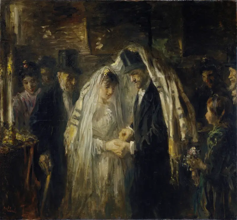 Židovská svatba, Jozef Israëls