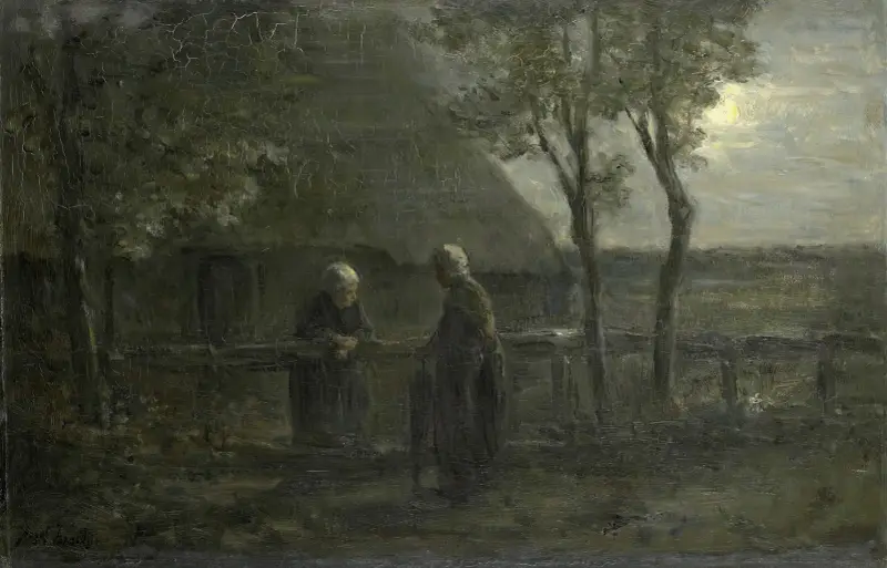 Grannskvaller av Jozef Israëls