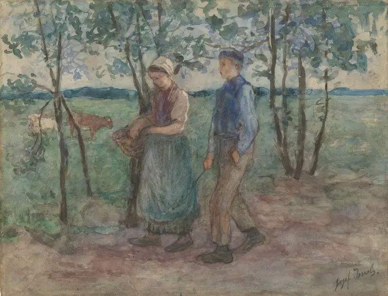 På friarstråt av Jozef Israëls