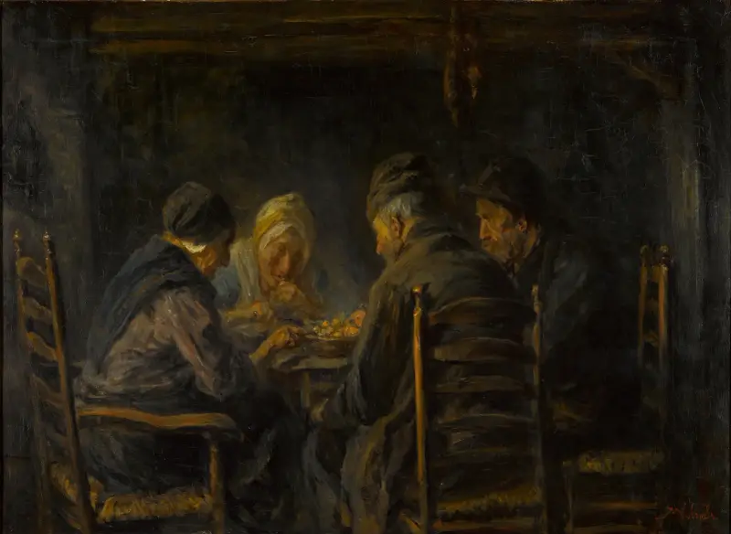 Kartoffelesser von Jozef Israëls