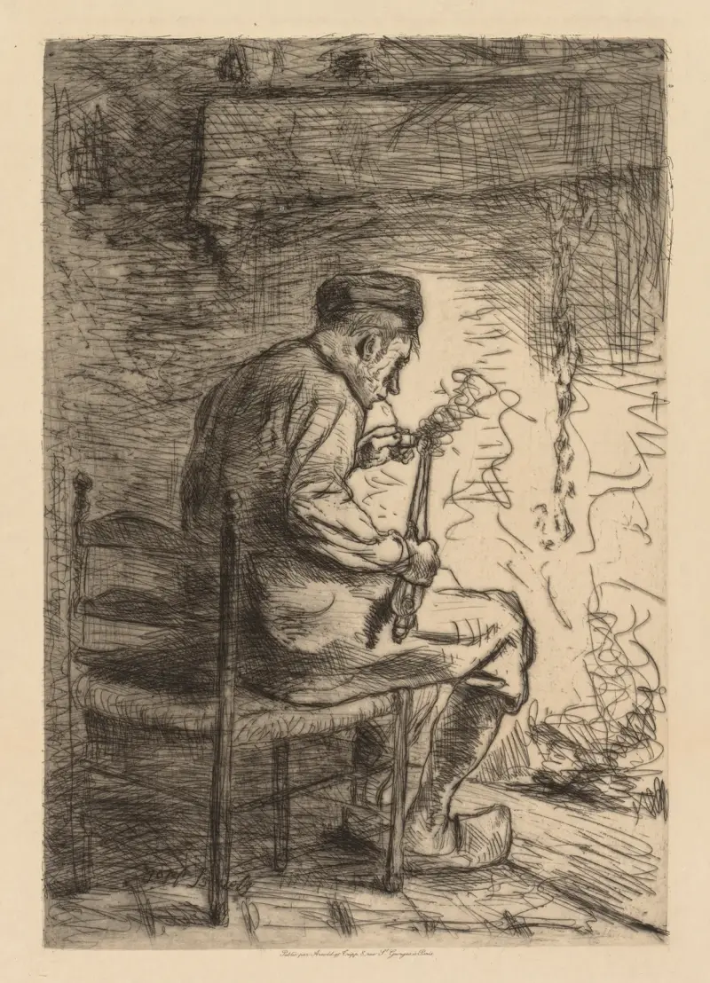 Rökaren av Jozef Israëls