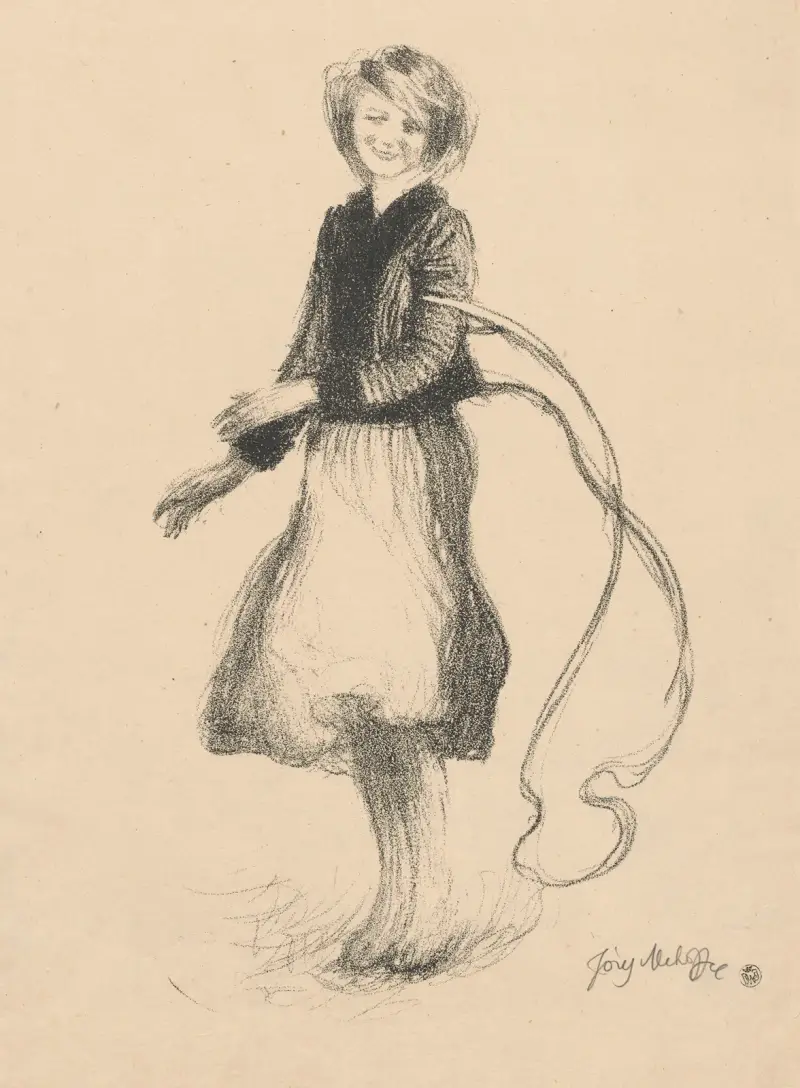Horse on the loose (Helcia Tatarówna) av Józef Mehoffer