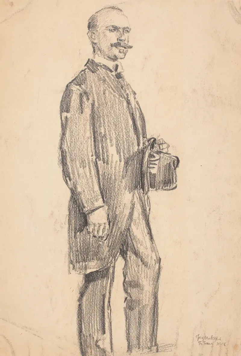 Pierre Aeby av Józef Mehoffer