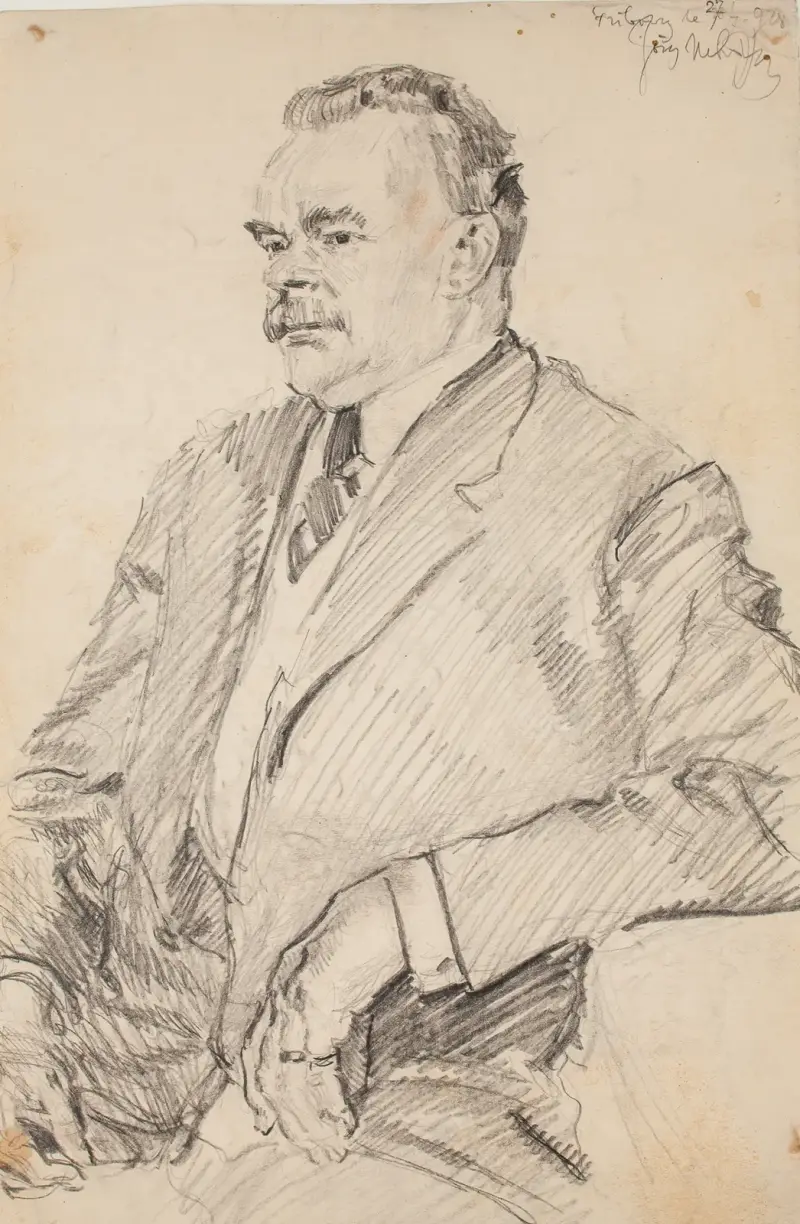 Bildnis eines Freiburgers von Józef Mehoffer