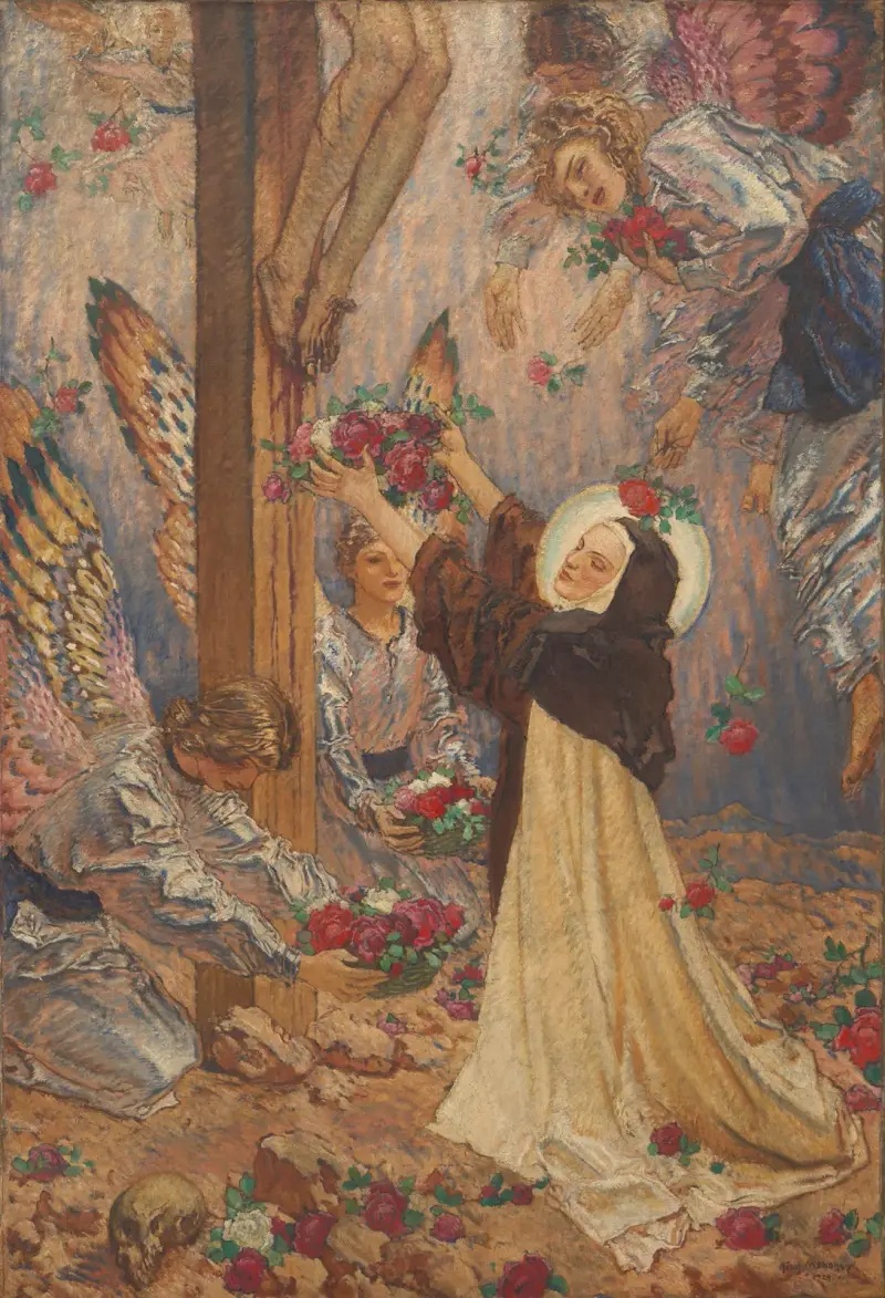 S:t Thérèse av Lisieux av Józef Mehoffer