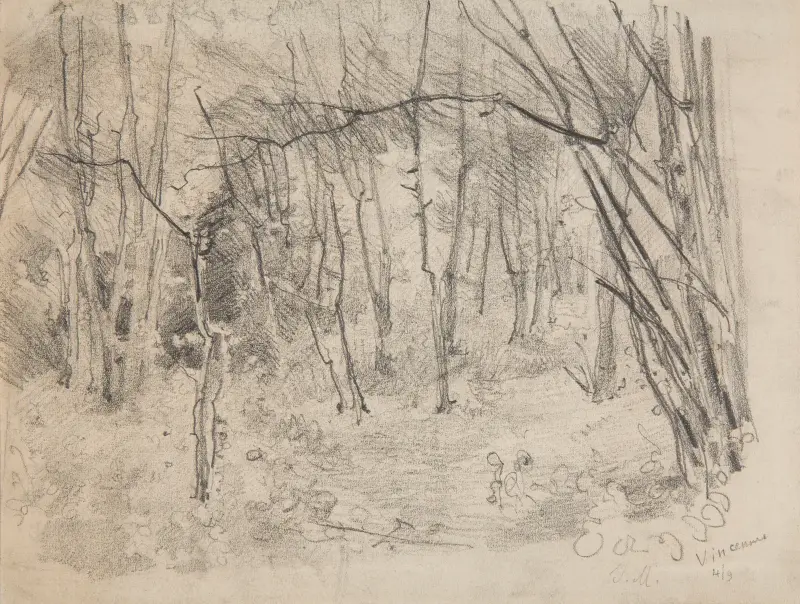 Vincennesskogen av Józef Mehoffer