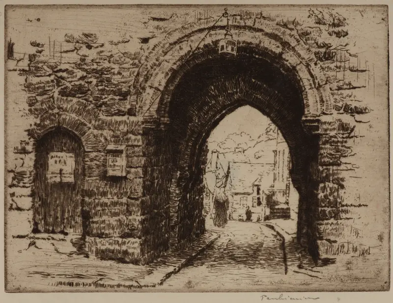 Dinan – brána Jerzual, Józef Pankiewicz