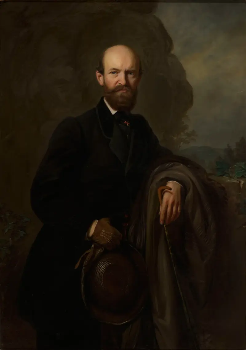 Portrait of Jan Reszke av Józef Simmler