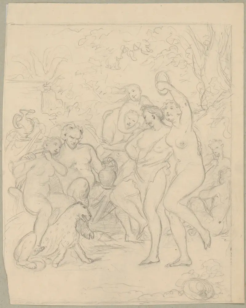 S:t Casimir – teckning efter Franciszek Wacław Balcewiczs gravyr från 1749 av Józef Simmler