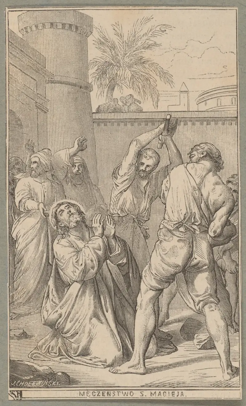 S:t Matteus apostel – S:t Matteus martyrium av Józef Simmler