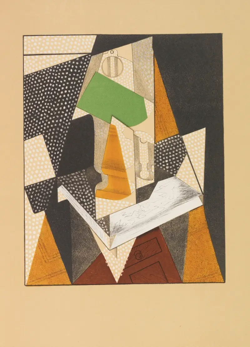 W słońcu sufitu, Juan Gris