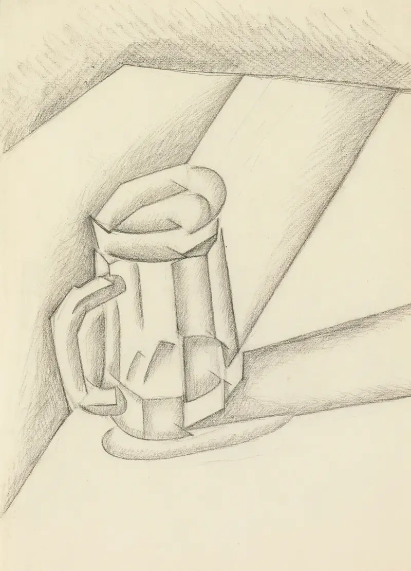 Bock De Bière av Juan Gris