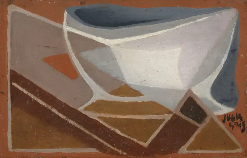Skål och pipa av Juan Gris