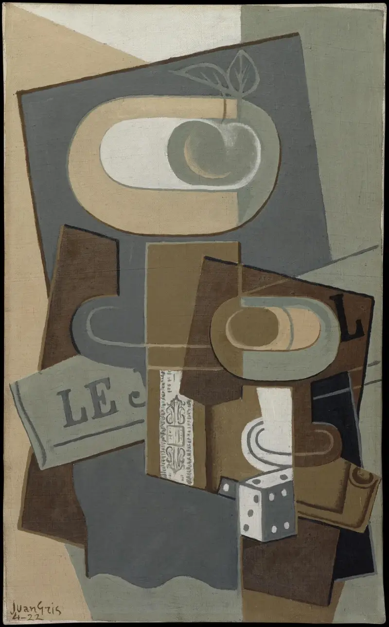 Tärningen av Juan Gris