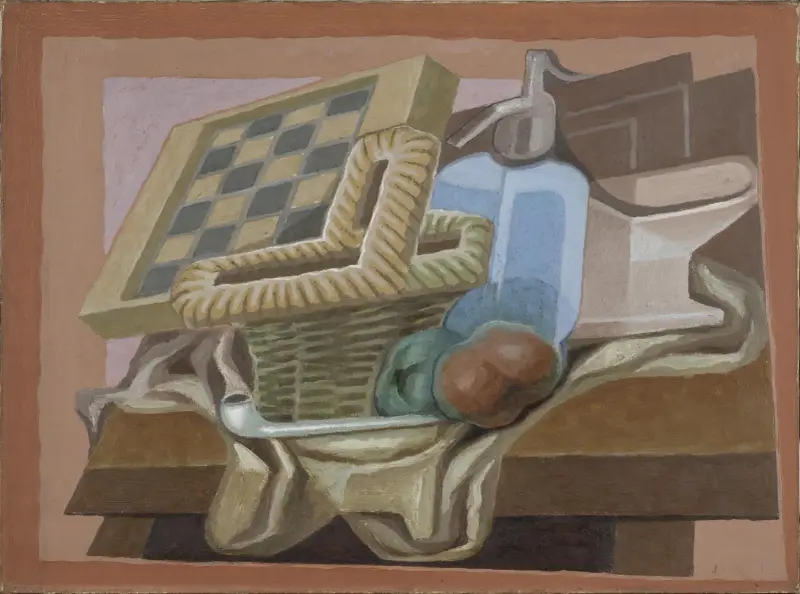 Korg och siphon av Juan Gris