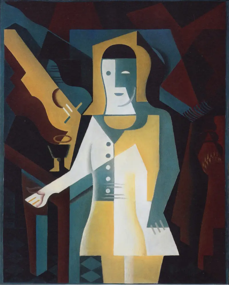 Pierrot av Juan Gris
