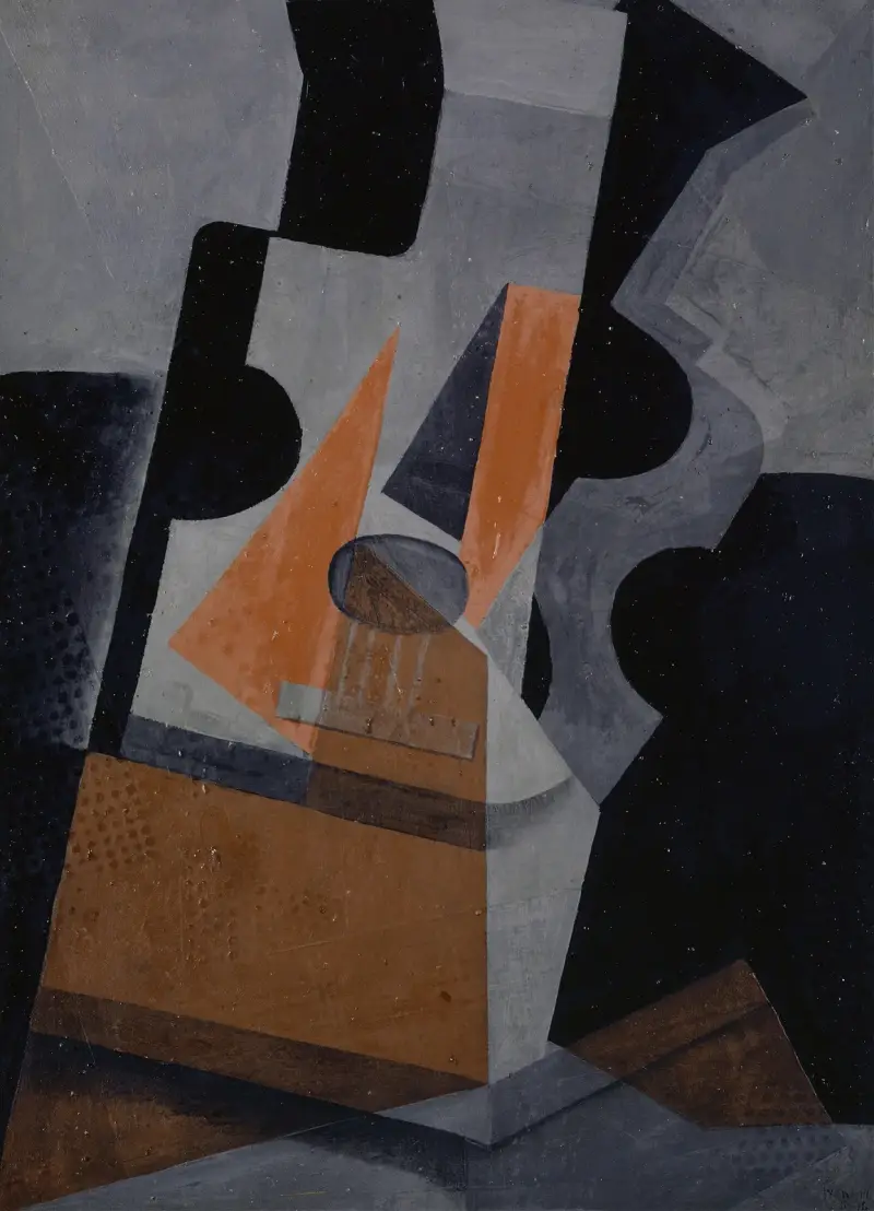 Kytara (Zátiší s kytarou), Juan Gris
