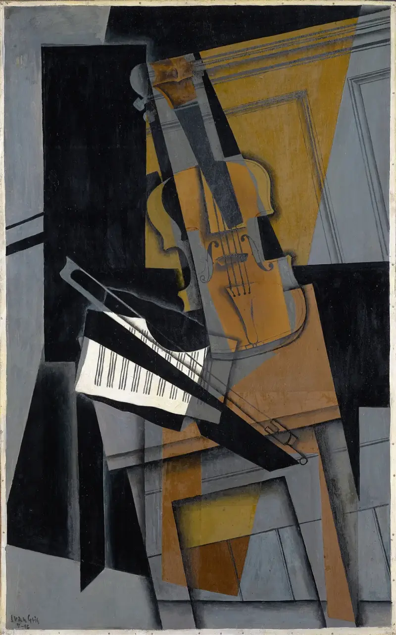 Die Violine von Juan Gris
