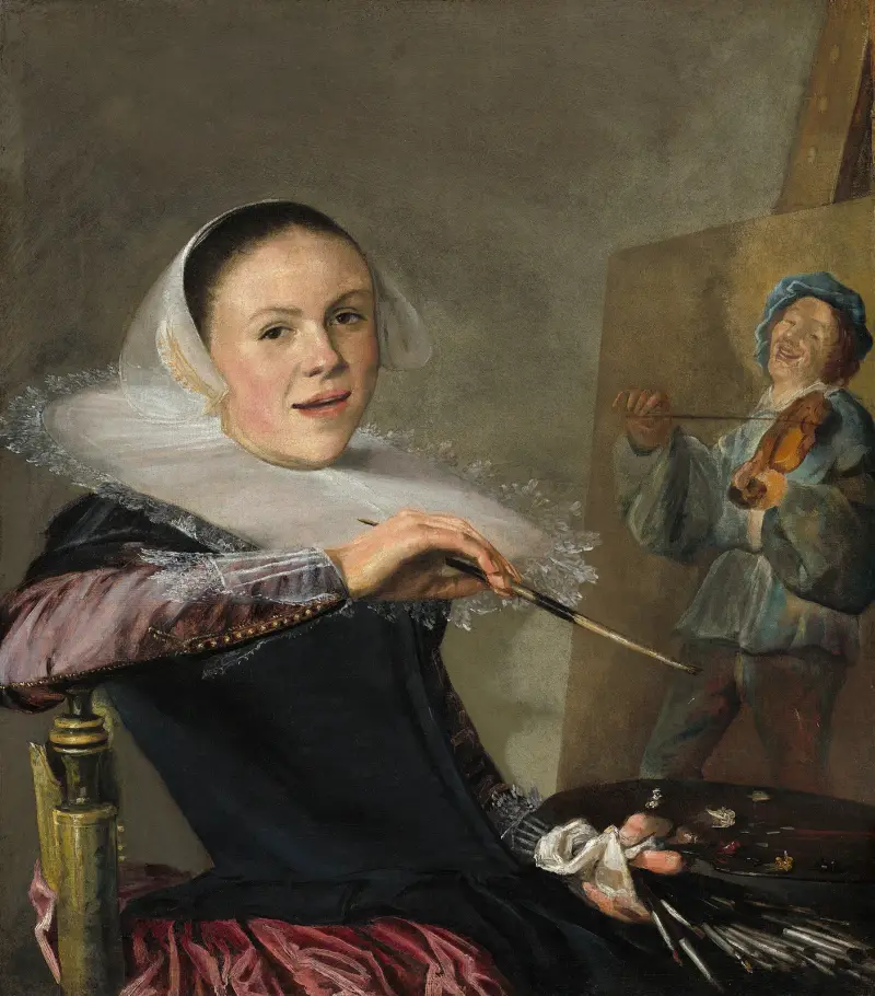 Self-Portrait av Judith Leyster